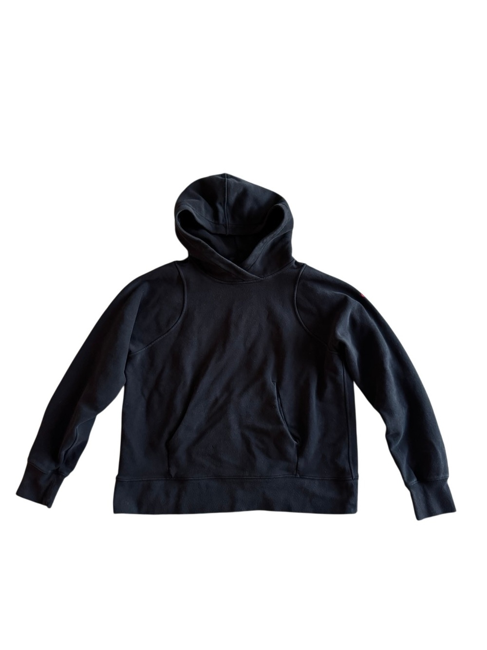Lululemon Women's University of Alabama Hoodie embroidered 'A' Black/Red Size 8 - Picture 2 of 7